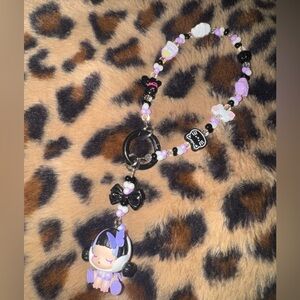 Skull panda Pop bean bag charm